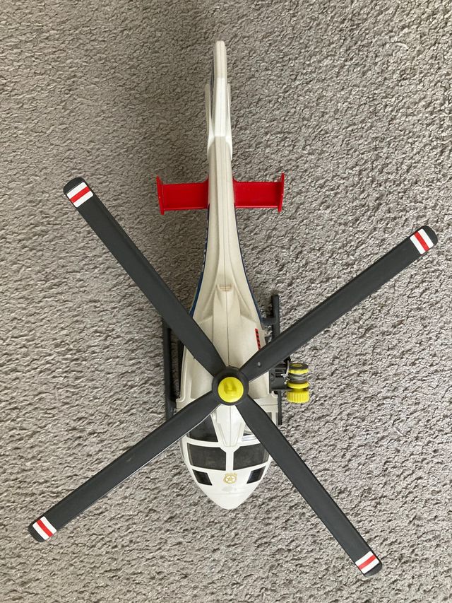 Helicóptero Policial luminoso de Playmobil