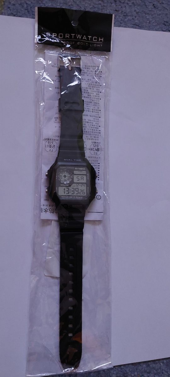 reloj deportivo unisex (nuevo)