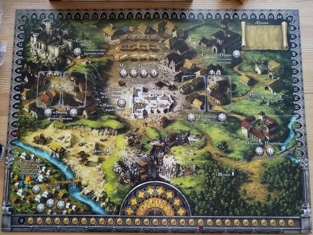 Los pilares de la tierra, juego mesa