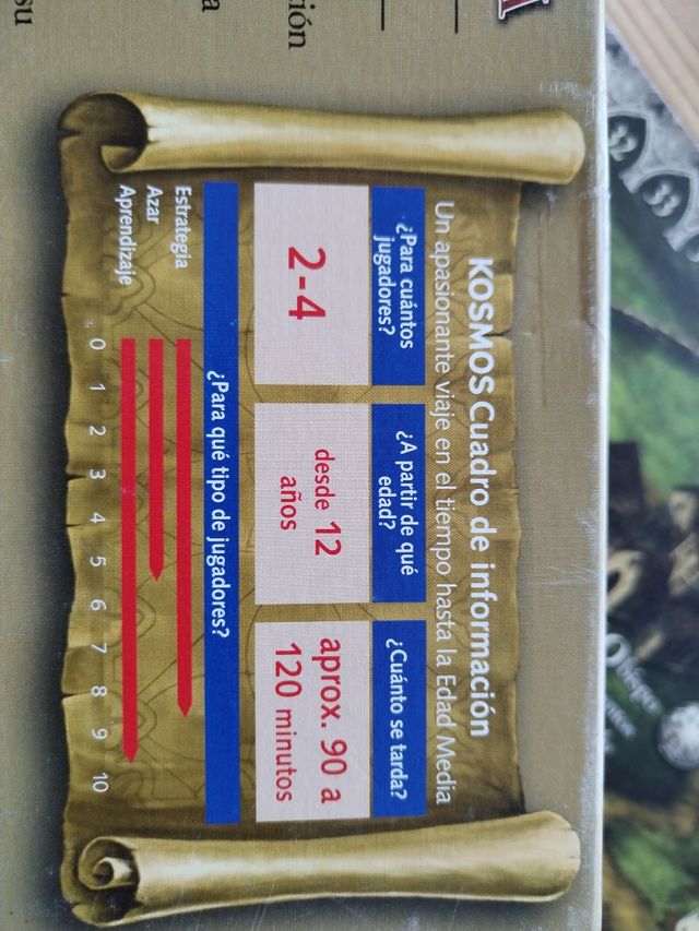 Los pilares de la tierra, juego mesa