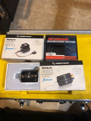 Equipo Coche Rc Competición eléctrico 1/10