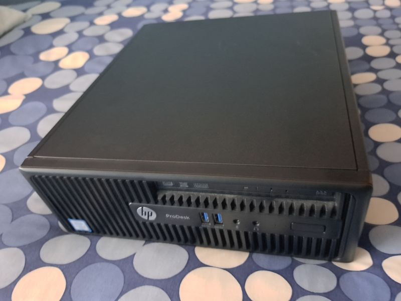 hoy!W10 PC HP ProDesk 400 G3 SFF I3 8GB RAM afbeelding 2