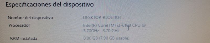 hoy!W10 PC HP ProDesk 400 G3 SFF I3 8GB RAM afbeelding 6