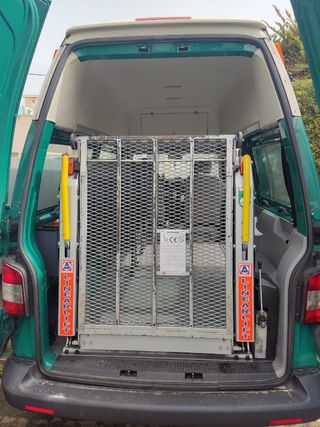 Rampa elevadora silla de ruedas