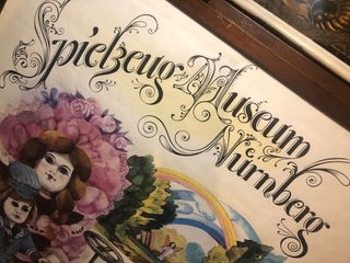 2 Quadri Stampe Poster Spielzeug Museum Nürnberg