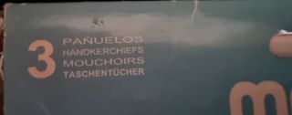 3 Pañuelos señor