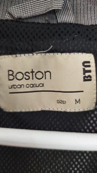 Chaqueta de Boston con cremallera 