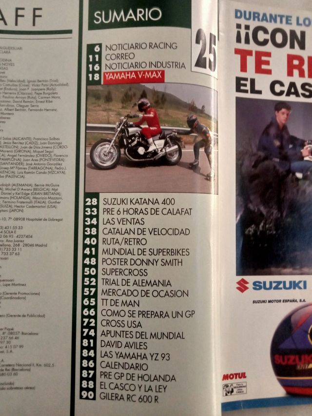 SOLO MOTO 839 Yamaha V Max