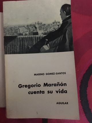 Lote de 7 libros Gregorio Marañón. Ver fotos.