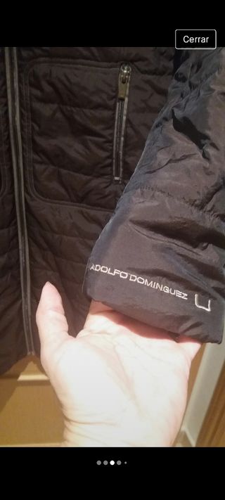 abrigo parka Adolfo Dominguez