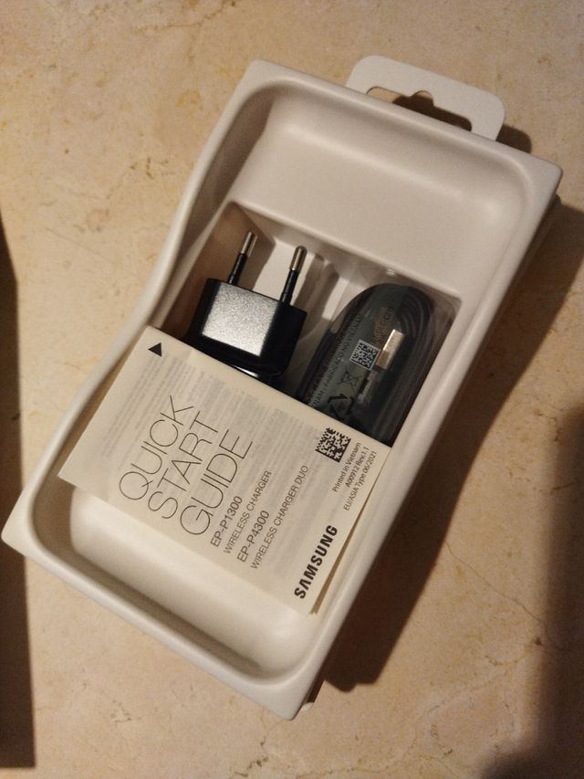 Cargador inalámbrico Samsung