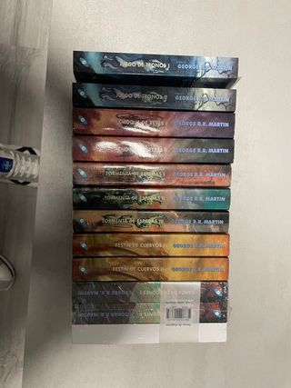 Libros juego de tronos-edición bolsillo.