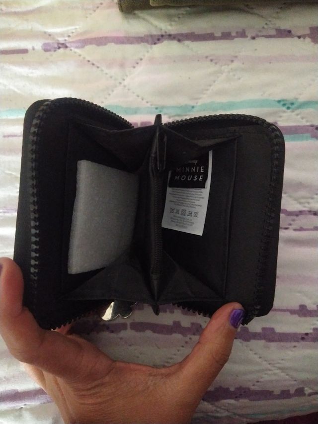 cartera minie mouse