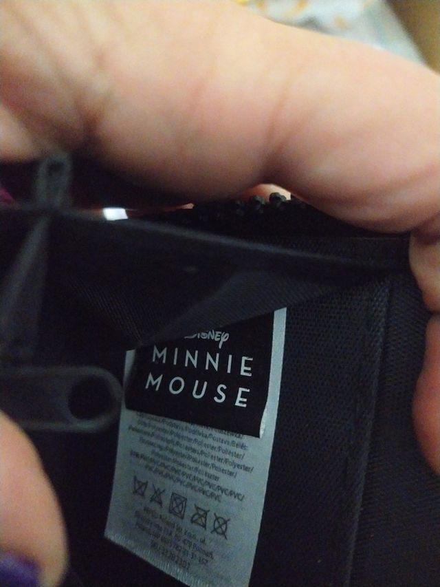 cartera minie mouse