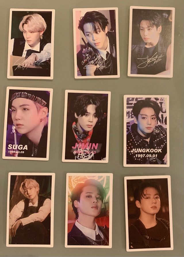 Photocards BTS 2022