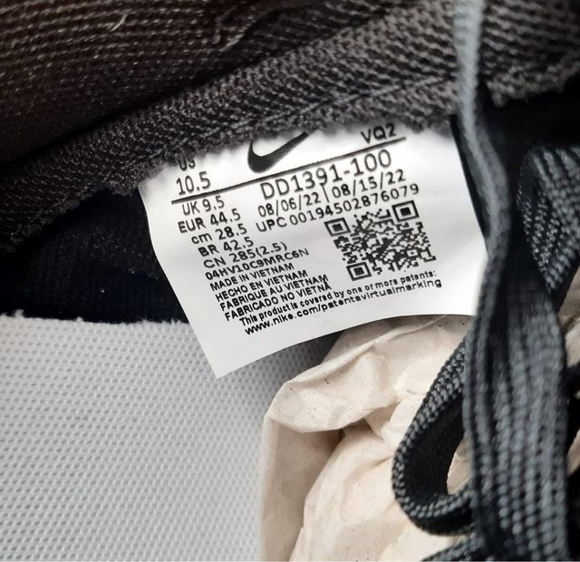 Nike Dunk low white/Black panda nuevas