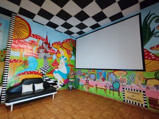 salón con parque de bolas cumpleaños niños