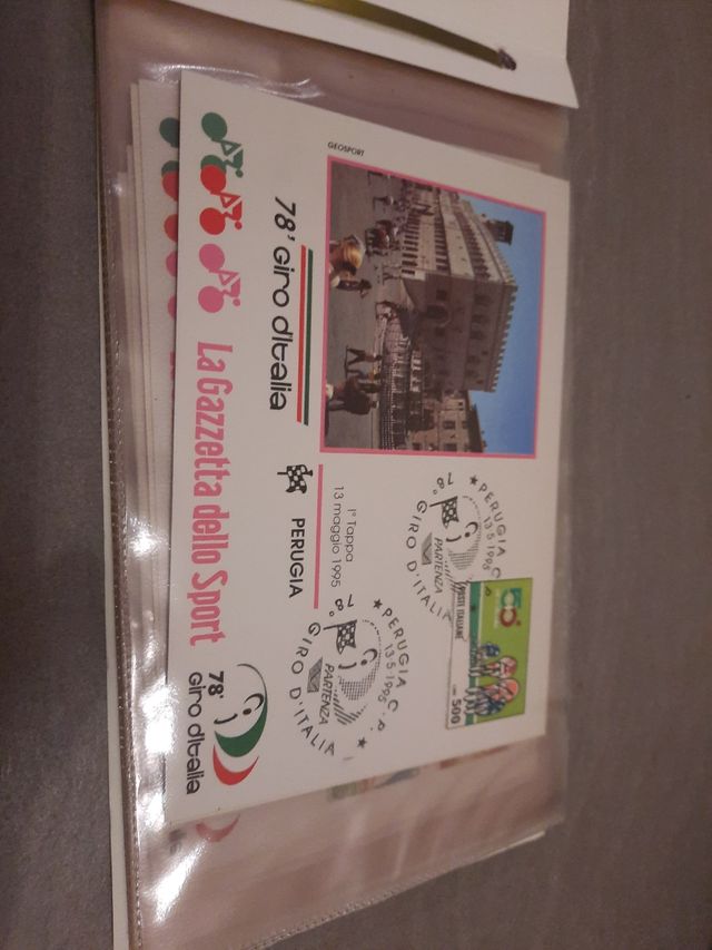 78 Giro d'italia collezione ufficiale cartoline