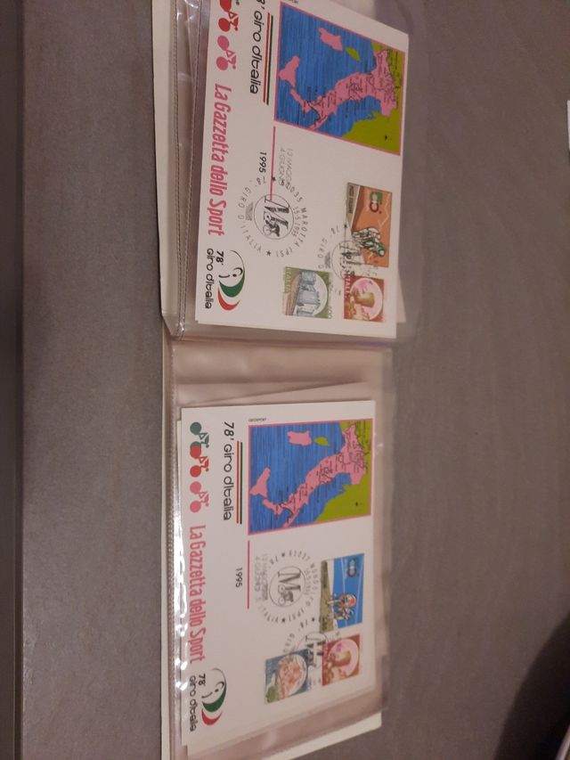 78 Giro d'italia collezione ufficiale cartoline