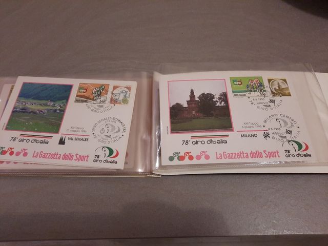 78 Giro d'italia collezione ufficiale cartoline