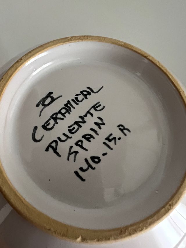 CONTENEDORES DE CERÁMICA AÑOS 60 El puente