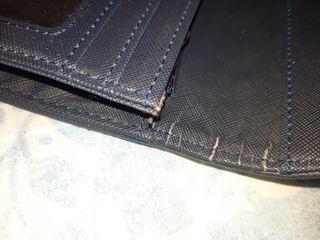 portafogli donna blu