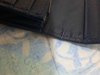 portafogli donna blu