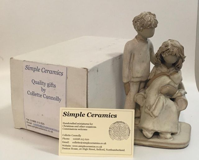 Figurita de artesanía de Collette Connol (UK)