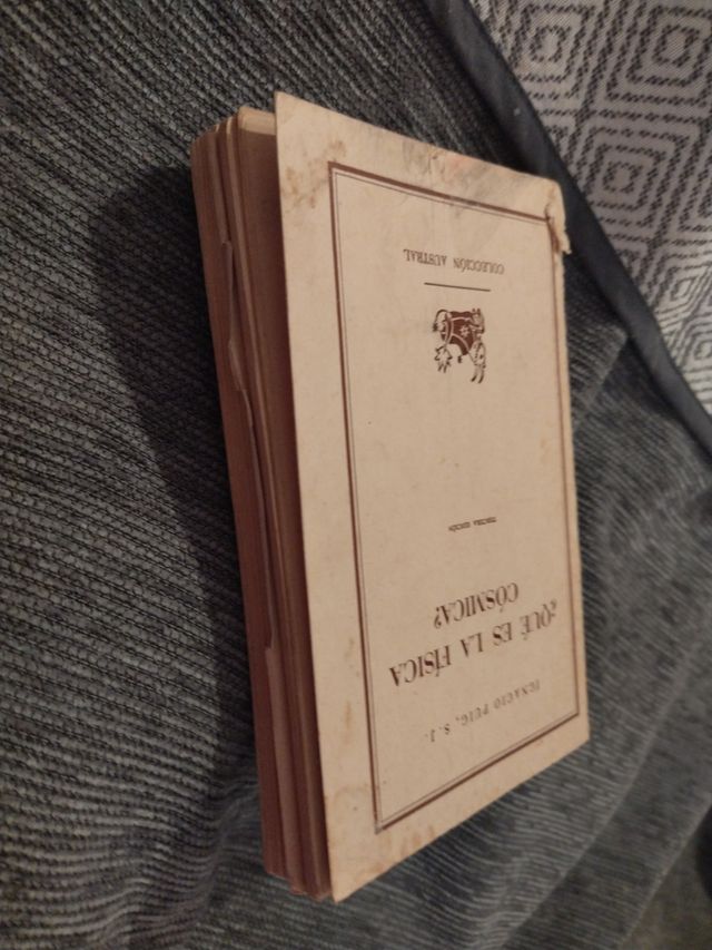 Que es la física cósmica? JOYA coleccionista 1965