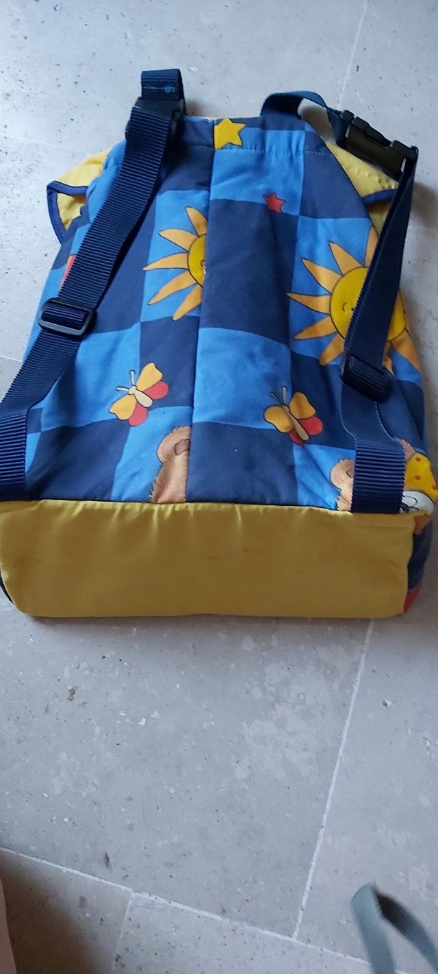 Carrito compra y mochila de juguete nuevo