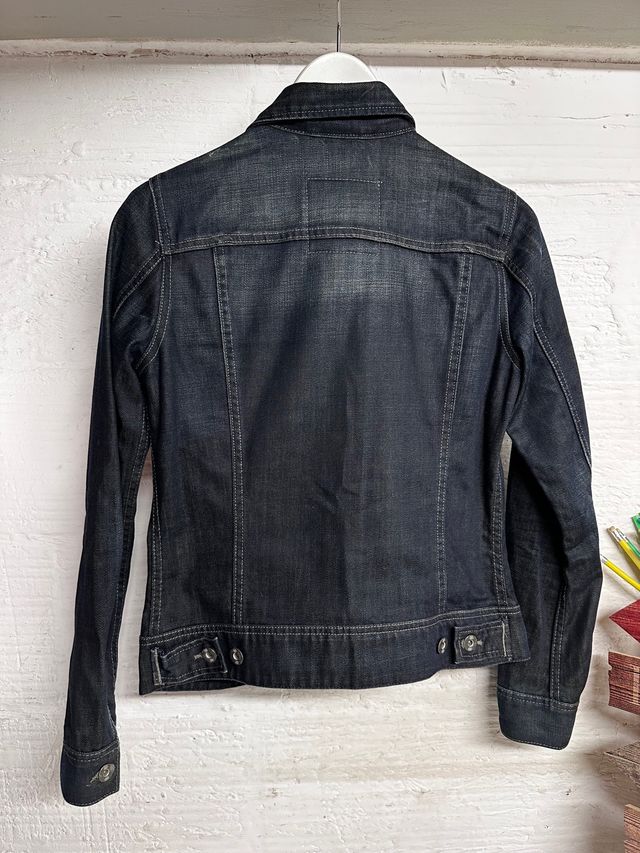 CAZADORA TEJANA AZUL G . STAR  TALLA M