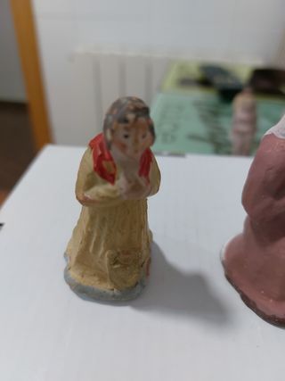 figuras belen barro antiguas