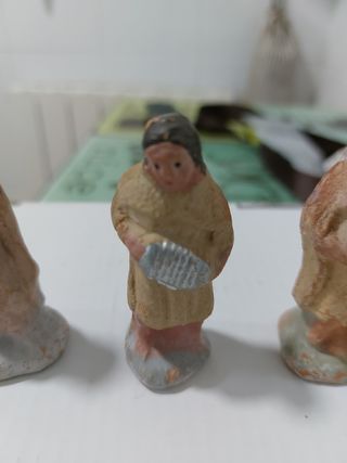 figuras belen barro antiguas