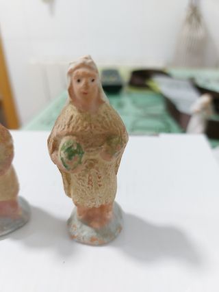figuras belen barro antiguas