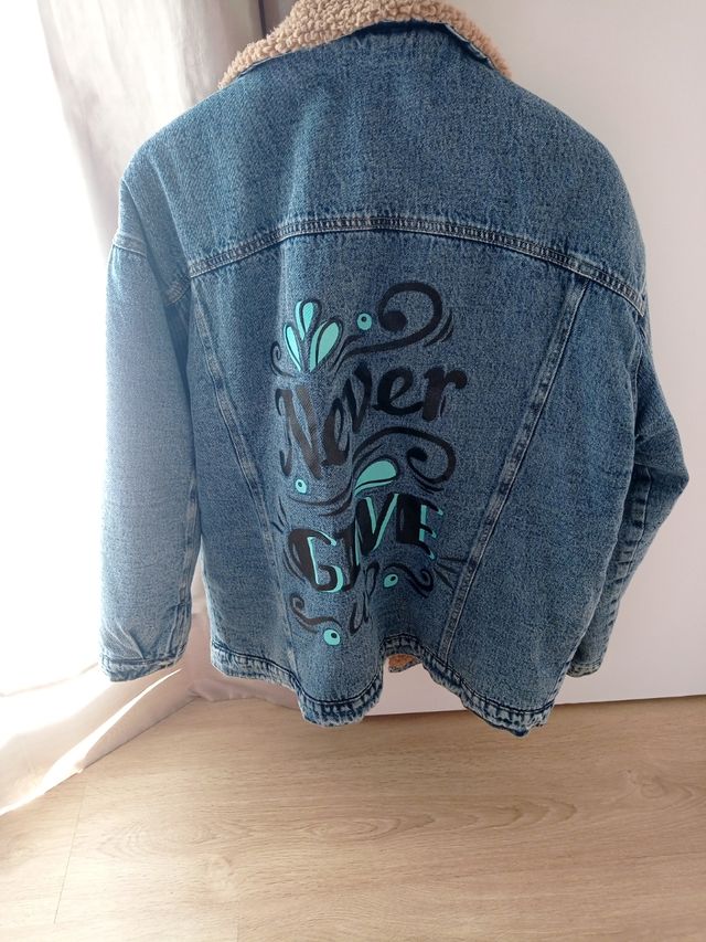 chaqueta vaquera oversize