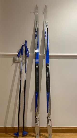 ESQUÍS DE FONDO DE NIÑO SALOMON SC TECNO