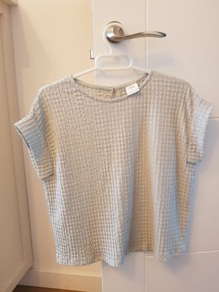 Conjunto de blusa y pantalón de Zara