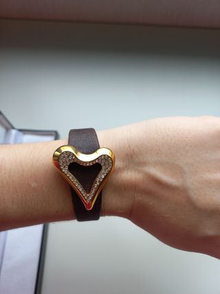 Pulsera corazon Lotus