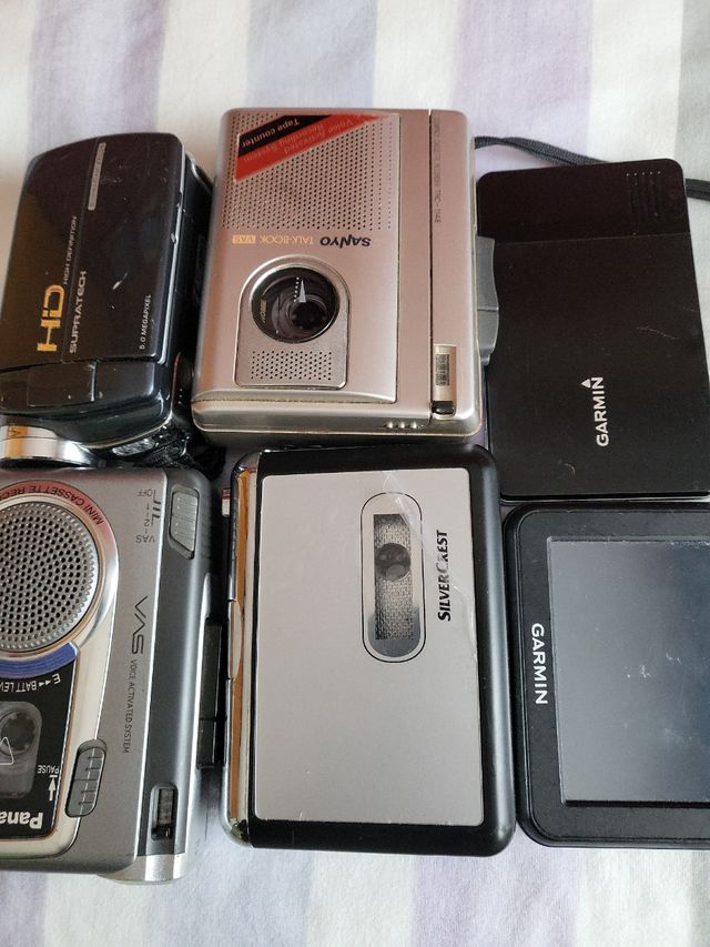 casaette convertir  1 2 grabadores 1 videocámara y