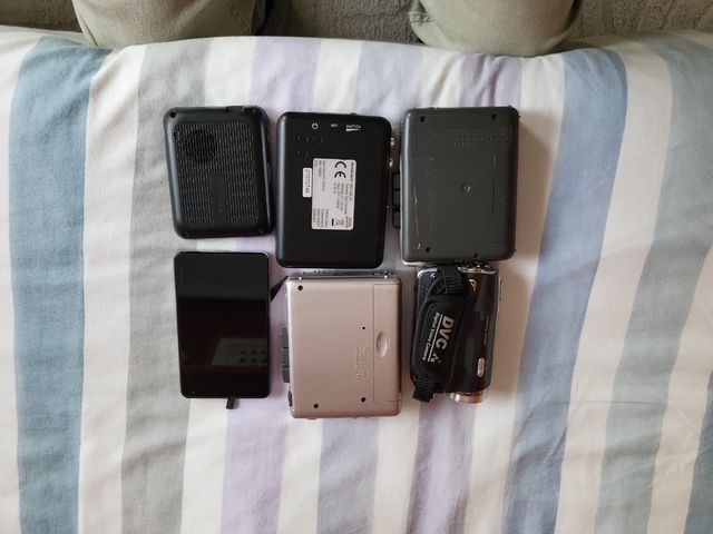 casaette convertir  1 2 grabadores 1 videocámara y