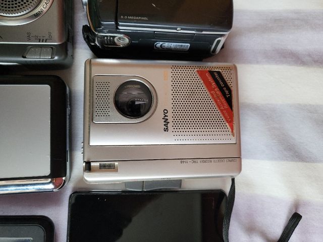 casaette convertir  1 2 grabadores 1 videocámara y