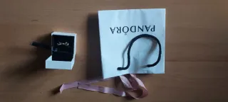 OFERTA.ANILLO PANDORA LAZO BRILLANTE PLATA DE LEY