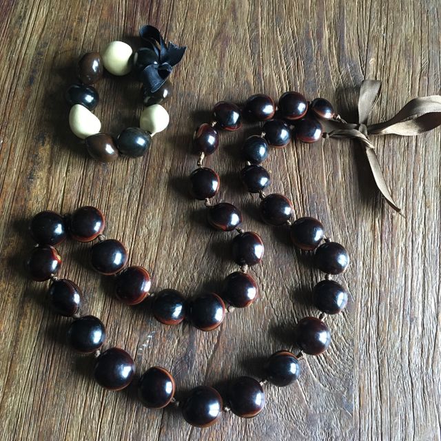 Collare + bracciale Semi