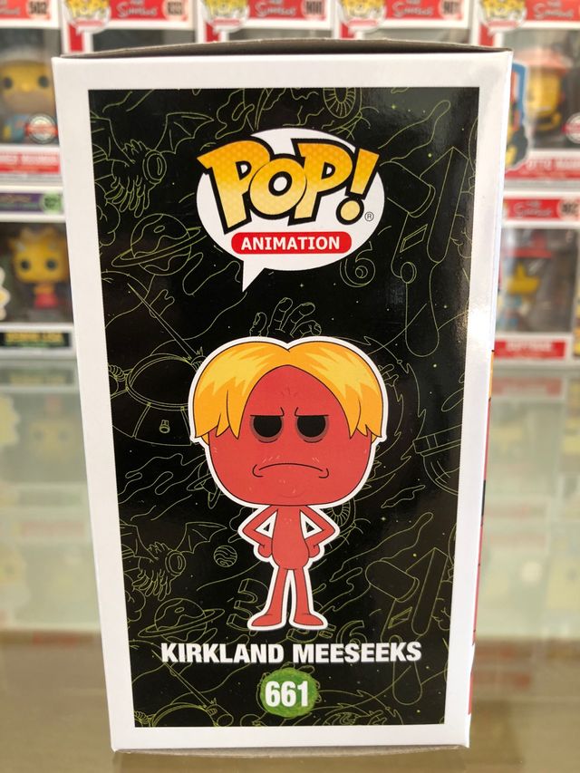 Funko pop Kirkland Meeseeks Rick and Morty