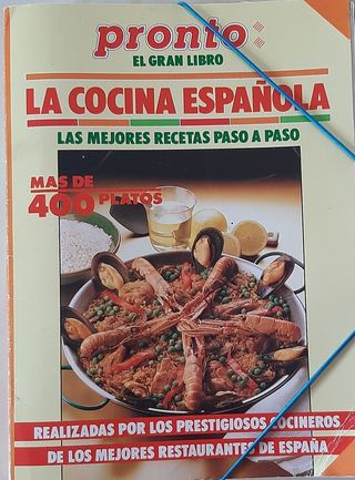 Colección Libros Cocina Pronto - Vintage