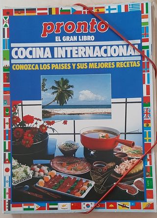 Colección Libros Cocina Pronto - Vintage