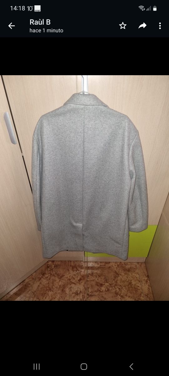 abrigo de caballero seminuevo talla XL