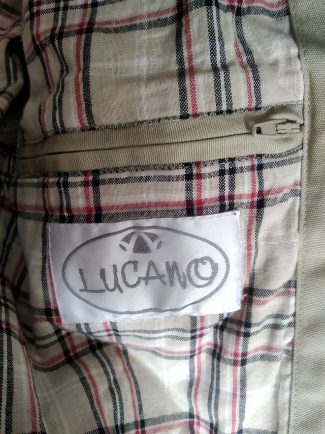 chaqueta vestir color Camel talla L