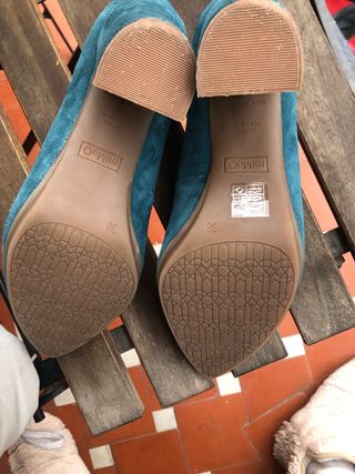 Zapatos salón Mimao Urban 38. tacón alto.