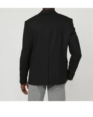 Pull&Bear. Chaqueta blazer negra. Talla 50 / L